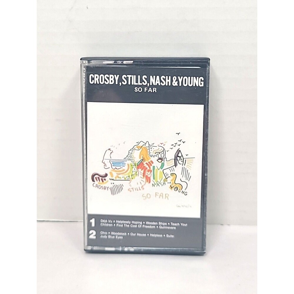 Crosby, Stills, Nash & Young ‎ So Far CASSETTE Atlantic ‎CS 19119